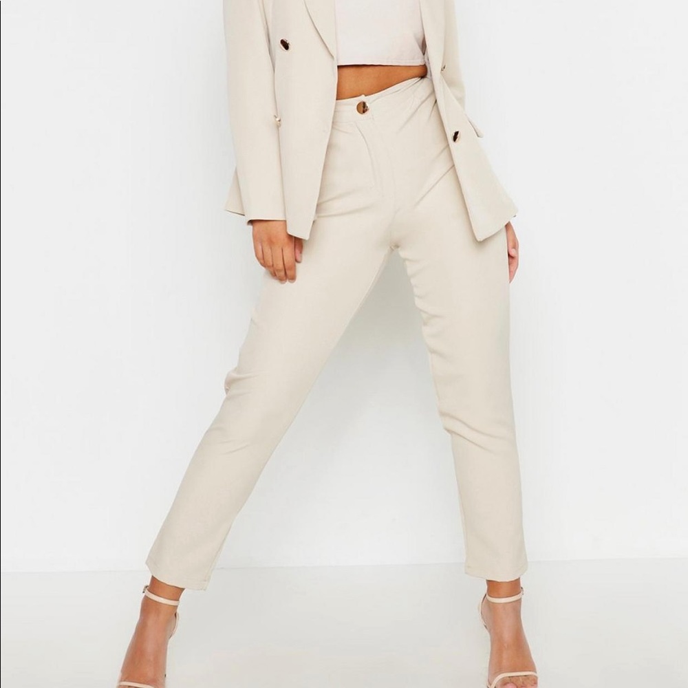 Petite tailored pants - Picture 1 of 3